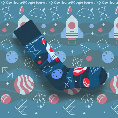 White Castle Sock Design